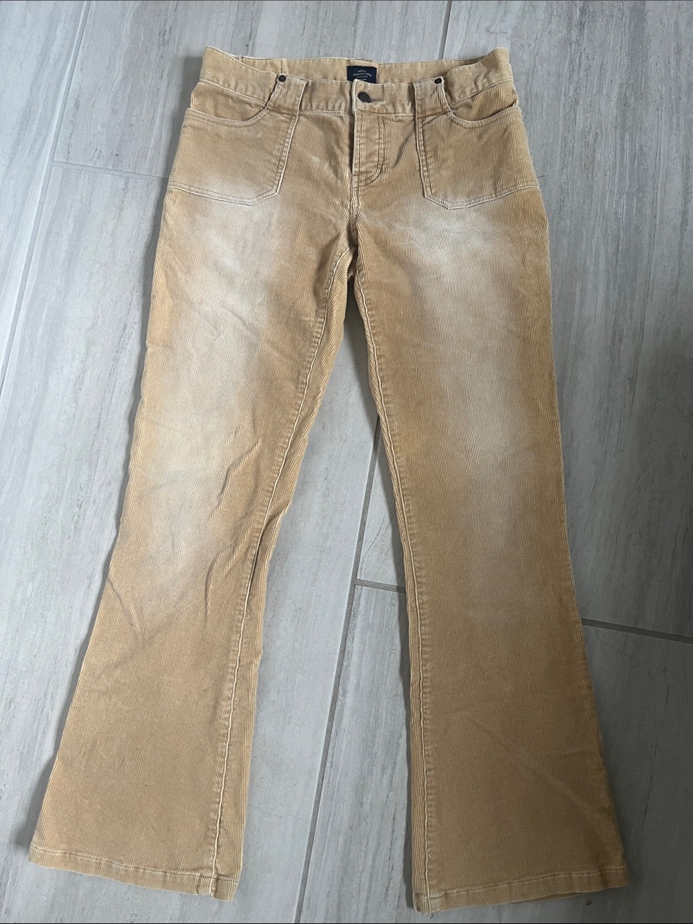Abercrombie & Fitch corduroy flares